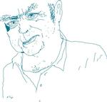 CV Jørgensen. Tegning: Philip Ytournel 