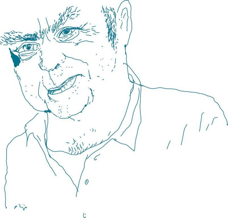 CV Jørgensen. Tegning: Philip Ytournel 