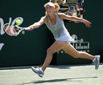 OK. Caroline Wozniacki spiller de to planlagte opvarmningsturneringer inden French Open går i gang 24. maj. Arkivfoto. 