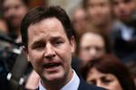 Clegg. Manden i centrum af briternes politiske opmærksomhed denne weekend er Nick Clegg. 