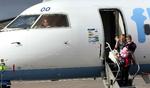 Skyet. Den irske lufttrafik har været hårdt ramt af askeskyen i denne uge. Her har en pilot dog formået at lande i Belfast i Nordirland. 