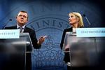 nedtur. Det er gået stejlt ned ad bakke i popularitetsmålingerne for Lars Løkke Rasmussen (V), siden han i foråret 2009 overtog statsministerposten. Det samme kan siges om Lene Espersen (K). Foto: Jens Dresling 