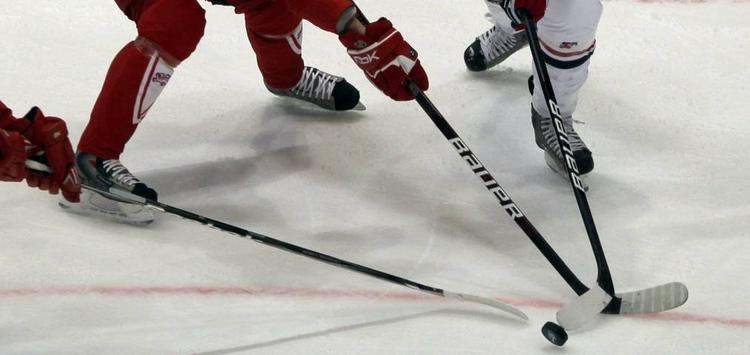 detaljer. En ishockeystav må maksimalt være 163 cm lang og pucken skal veje mellem 156 og 170 gram. 