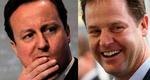 Makkere. Cameron (tv) og Clegg danner fælles regering. 