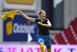 Overraskelse. Nadia Nadim var kvinden bag Skovbakkens sejr sidste år. Arkivfoto. 