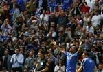 MATCHVINDER. Didier Drogba var den eneste, der formåede at score i dagens FA Cup-finale. 