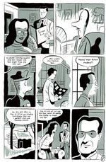 Opsporing. Jagten på den mystiske vittighedstegner Kalo, som bidrog til det berømte magasin The New Yorker i 1940'erne, går omkring Kalos datter. Udsnit. Se Seths tegning i større udgave nederst. 