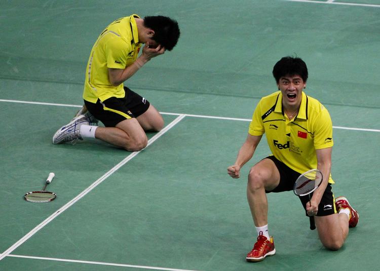 SUVERÆNE. Kinas mænd har for fjerde år i træk vundet hold-VM i badminton. 