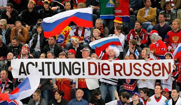 VM-favoritter. Det russiske landshold ligger i førersædet i jagten på VM-guldet. Storholdet kan med en finalesejr på søndag lave et ægte VM-hattrick. Arkivfoto. 