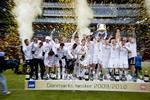 medalje-reprise. For andet år i træk var der guld til FCK - og sølv til OB og bronze til Brøndby. 