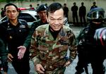 Dræbt. Khattiya Sawasdipol er en af flere, der er blevet dræbt efter skud i hovedet i Bangkok. 