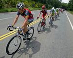 Superstjerne. Lance Armstrong under første etape af Tour of California. 