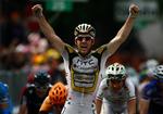spurtsejr. Matthew Goss fra Australien afviste de andre spurtkanoner på 9. etape af Giroen. 