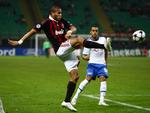 langtidsskadet. Den amerikanske forsvarsspiller Oguchi Onyewu i kamp for Milan mod FC Zürich i en Champions League-kamp sidste år. Arkivfoto. 