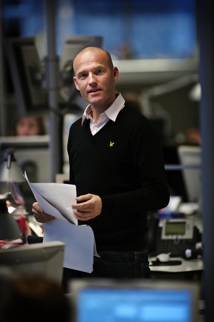 Jobskifte. Stig Kirk Ørskov skifter chefkontoret på Politikens redaktion ud med et tilsvarende på direktionsgangen på Rådhuspladsen. 
