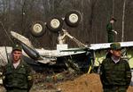 Dødsstyrt. Det polske præsidentfly styrtede ned i Smolensk i Rusland 10. april. 