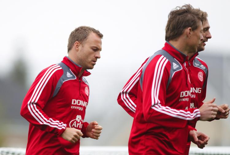 SULTEN. Lars Jacobsen er en af de mange landsholdsspillere, der savner spilletid på klubholdet. 