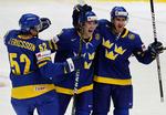sejrssikre. Det svenske landshold har gjort det flot under VM og levner ikke Danmark en chance i kvartfinalen. Arkivfoto. 