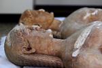 Tvillinger. De to fundne statuer er 2.500 år gamle og næsten identiske. 