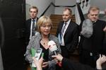 Forhandlinger. Toppen af Dansk Folkeparti har indledt forhandlingern med regeringen om massive offentlige  besparelser. 