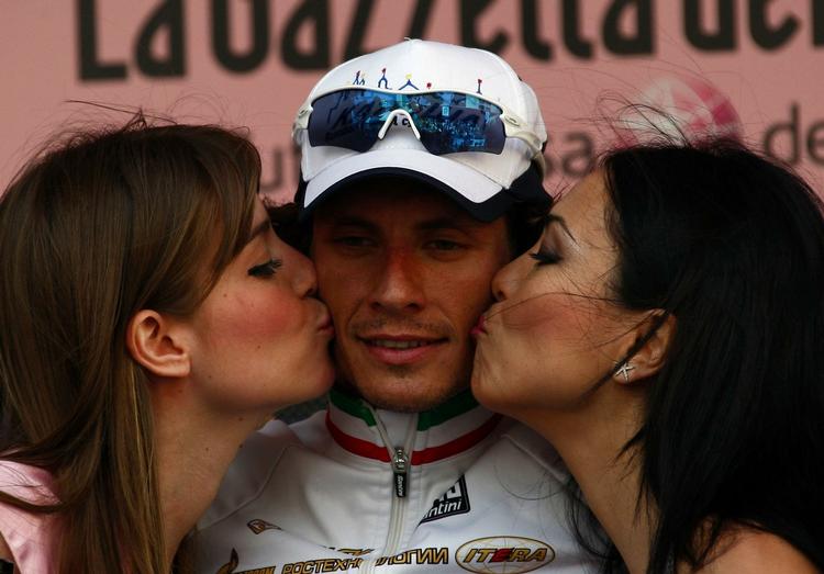 ETAPEVINDER. Filippo Pozzato var hurtigste mand i Italien i dag. 