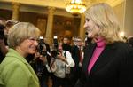 Vælgerbytte. Flere af Dansk Folkepartis vælgere vil have Helle Thorning-Schmidt som ny statsminister. 