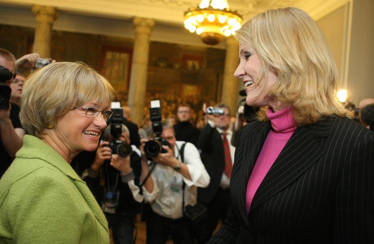 Vælgerbytte. Flere af Dansk Folkepartis vælgere vil have Helle Thorning-Schmidt som ny statsminister. 