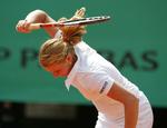 temperament. I 2007 nåede Alla Kudrijavtseva tredje runde i French Open, hvor hun tabte til landsmanden Maria Sjarapova. Arkivfoto. 