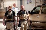 i krig. Ken Loachs film 'Route Irish' fortæller om de mange privatsoldater, der opererer i Irak. Til højre Mark Womack som Fergus. 