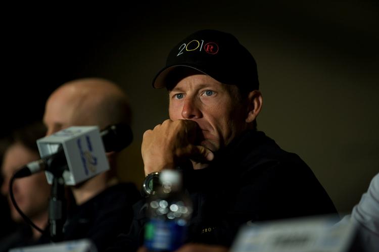 Påstand. Lance Armstrong føler sig derfor udsat for afpresning af Landis. Arkivfoto 