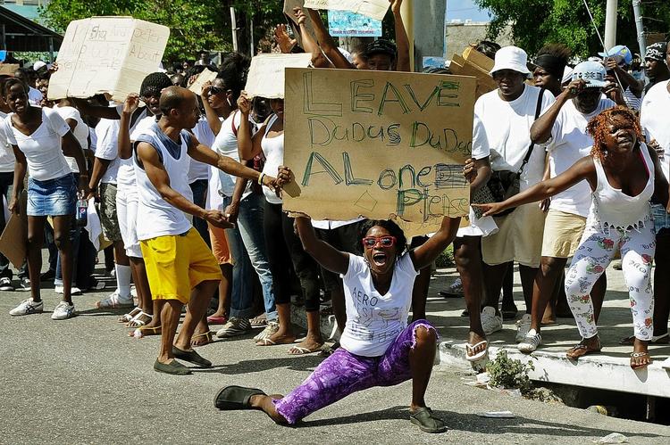 Uro. Anholdelsen af berygtet bandeleder på Jamaica har ført til optøjet i landet. Arkivfoto. 
