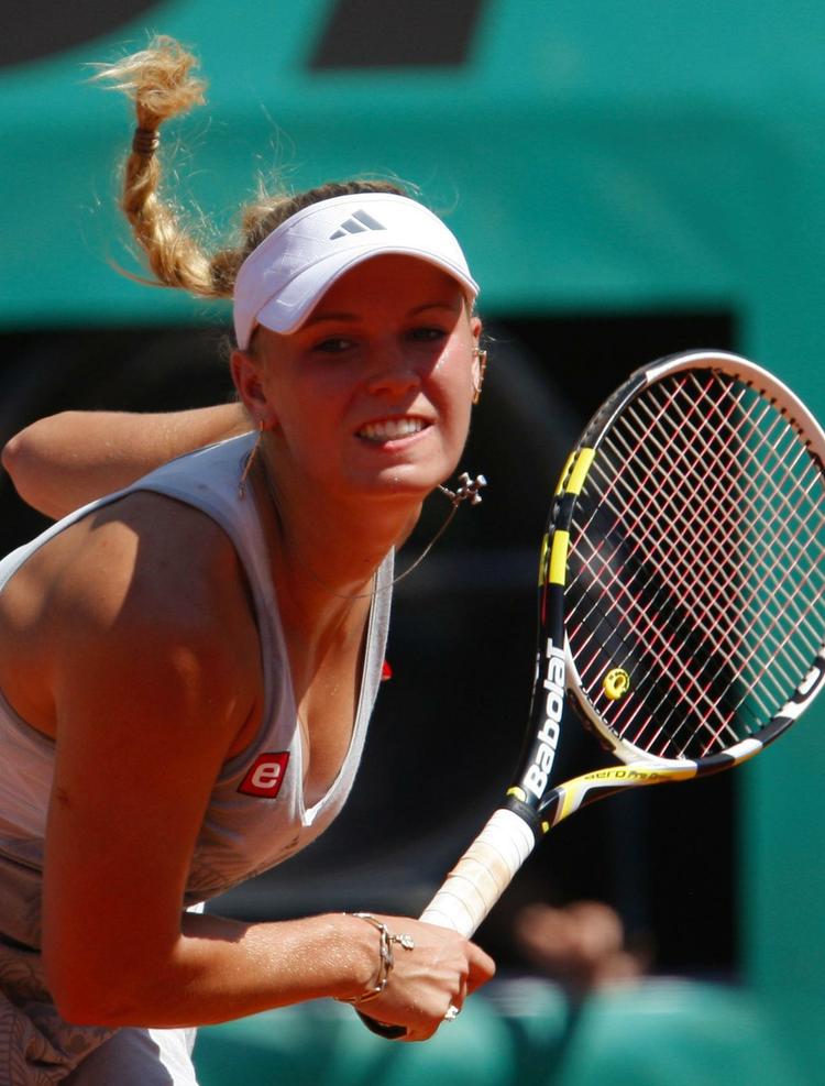 Videre. Wozniacki møder en tysk spiller i 2. runde. 