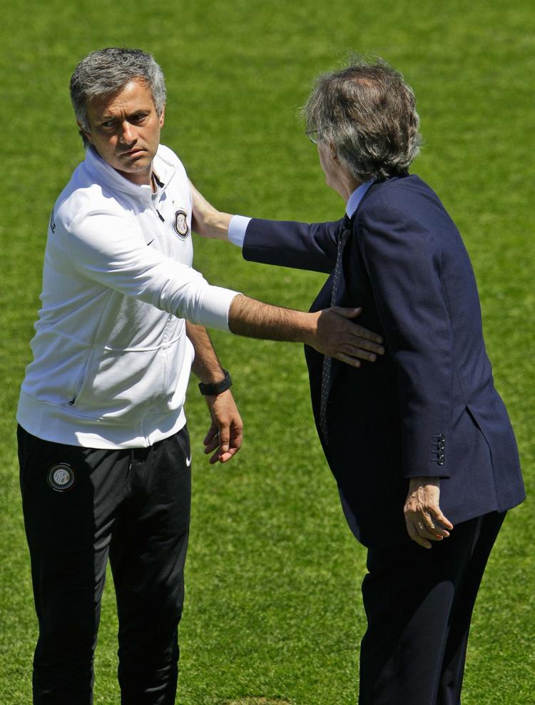 Farvel. Moratti og Mourinhos veje skilles. 