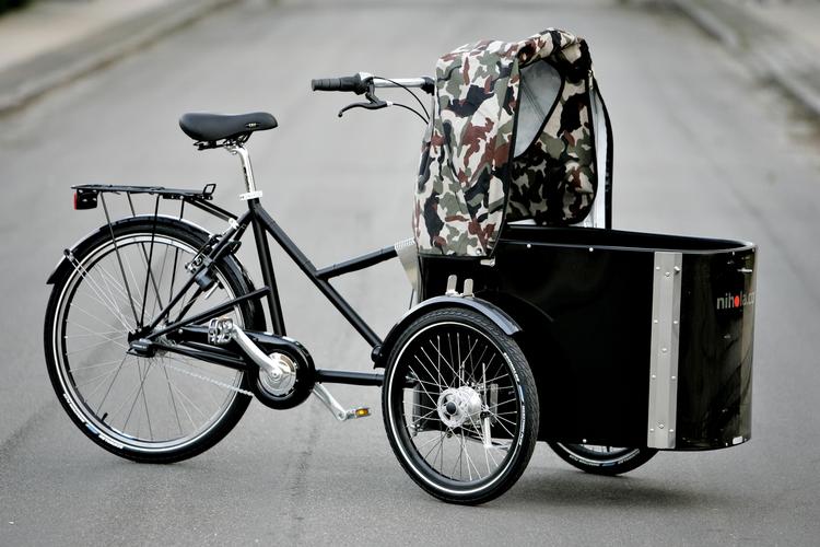 TYVETÆKKE. Det er især ladcykler af mærket Nihola, som den nu eftersøgte mand mistænkes for at have specialiseret sig i at stjæle. 