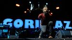Damon Albarn og Gorillaz spiller - formentlig - torsdag på årets Roskilde Festival. 