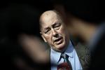 Modtræk. LO-formand Harald Børsting indkalder til demonstrationer mod regeringens spareplan. 
