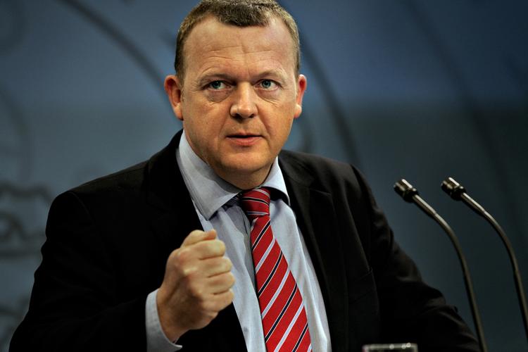 Forsvarstale. Statsminister Lars Løkke Rasmussen (V) på et pressemøde i tirsdags, hvor han forklarede og forsvarede regeringens store sparepakke. 