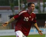 Drømmemål. Nicki Bille havde god grund til at smile efter scoringen til 3-1. 