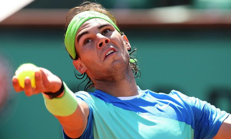 videre. Bom, bom og bom og Rafael Nadal var klar til tredje runde i French Open. 