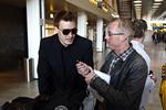 Afgang. Nicklas Bendtner og resten af landsholdet er draget til VM. 