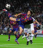 salgbar. Zlatan Ibrahimovic kan være kommet i overskud i FC Barcelona efter indkøbet af angriberen David Villa. Arkivfoto. 