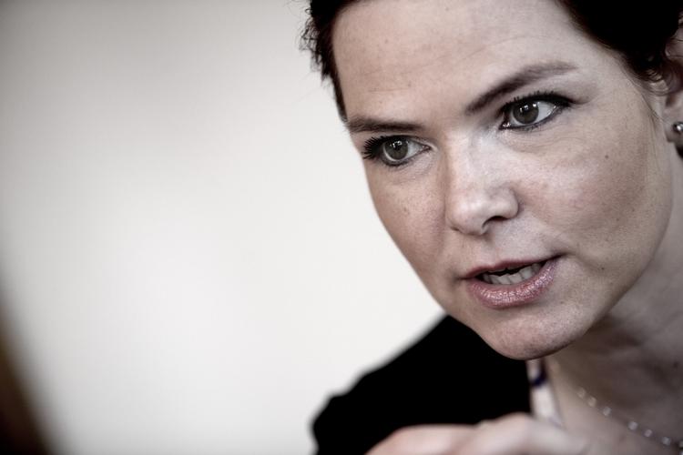 Enig. Inger Støjberg er helt på linje med Dennis Kristensen i kritikken af LO og 3F. 