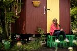 Indflytter. Tanja Bjørn Zabell flyttede for fire år siden ind i denne skurvogn i Christiania. Nu vil staten have hende ud igen. 