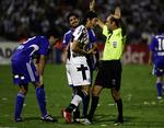 Ud. Carlos Simon i kation i en Copa Libertadores-kamp. Arkivfoto. 