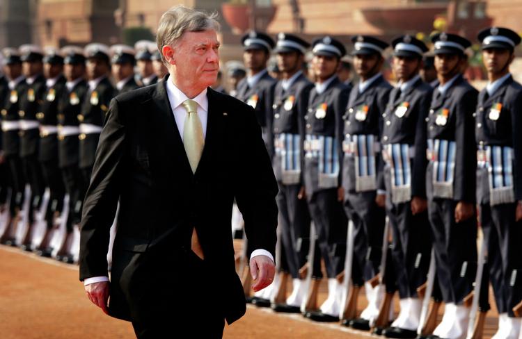 Farvel. Horst Köhler tiltrådte som Tysklands præsident i 2004. Sidste år blev han genvalgt af nationalforsamlingen. (Arkivfoto) 