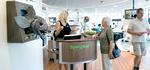 Jyske Banks filialer er tjekket og moderne indrettet - men netbanken halter efter. PR-foto 