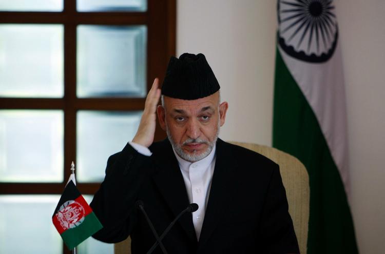 Fredskonference. Den afghanske præsident havde netop afsluttet sin tale, da der blev hørt skud. (arkivfoto) 
