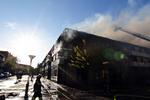 Brand. Det ulmer stadig under taget på Mozartsvej og Schubertsvej. 
