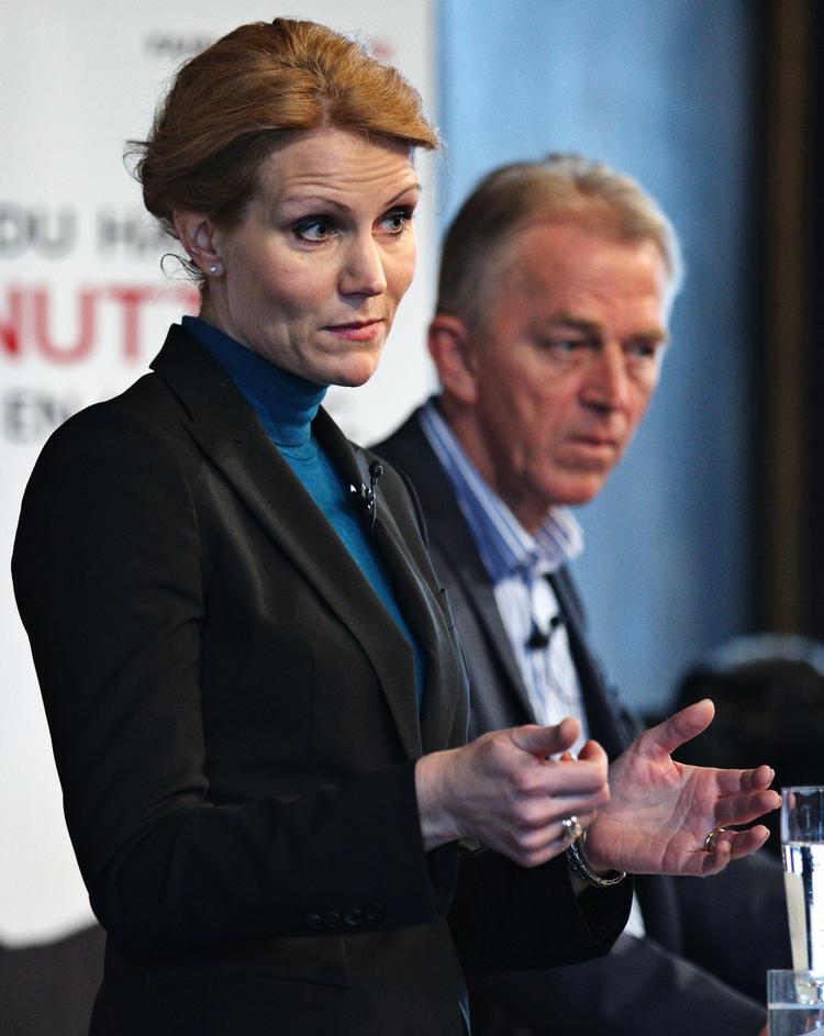 Fremgang. De to partiledere, Helle Thorning-Schmidt (S) og Villy Søvndal (SF) nyder for tiden vælgernes opbakning, viser meningsmålinger. 