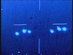 Dette billede viser et uidentificeret flyvende objekt filmet over Mexico i 2004. 